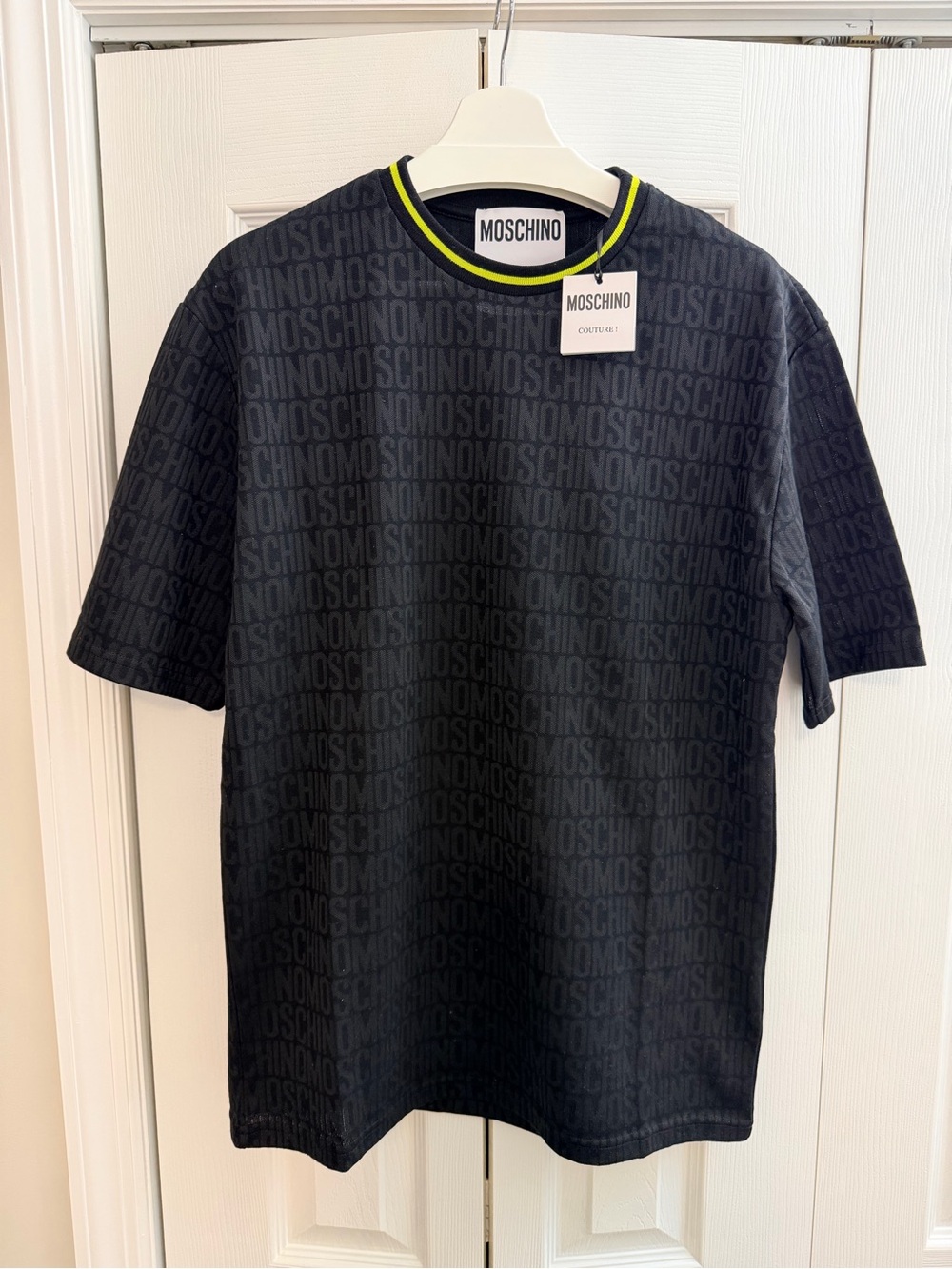 Moschino Black Knit Top T-shirt
